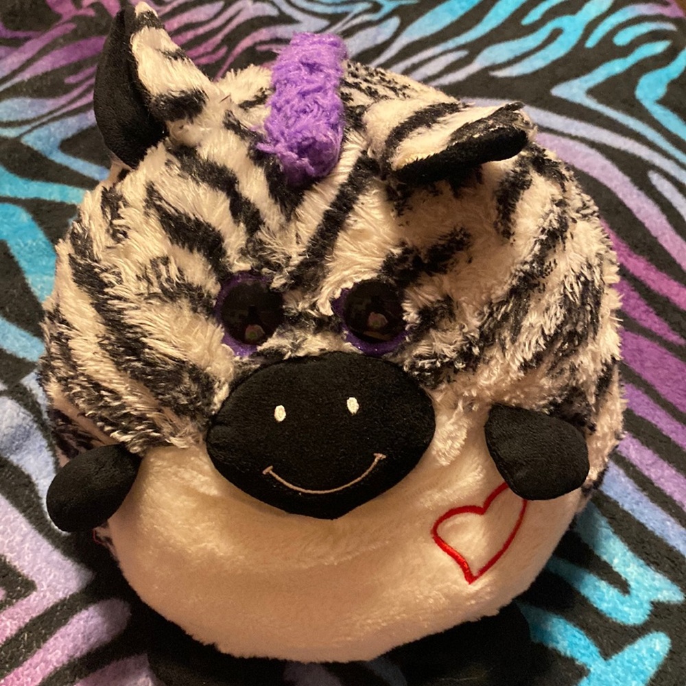 Zebra plush